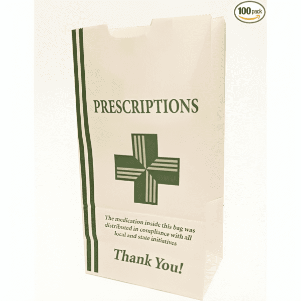 Green Health Cross, Lunch Style Bags